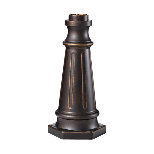 Outdoor Post Base Postbase in Grecian Bronze (1|POSTBASE GBZ)