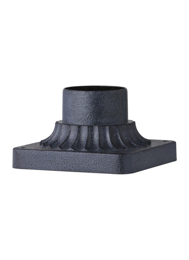 Outdoor Pier Mounts Pier Mount Base in Dark Weathered Zinc (1|PIERMOUNT-DWZ)