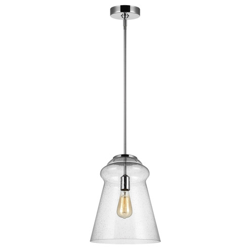 Loras One Light Pendant in Chrome (1|P1459CH)