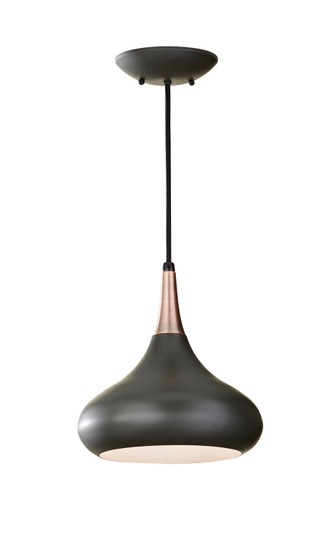 Belle One Light Pendant in Dark Bronze (1|P1253DBZ)