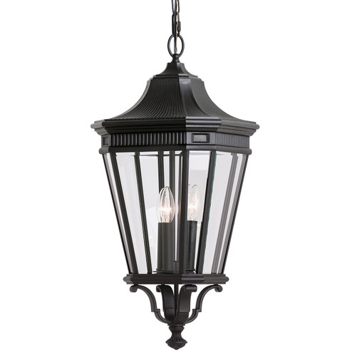 Cotswold Lane Three Light Outdoor Fixture in Black (1|OL5412BK)