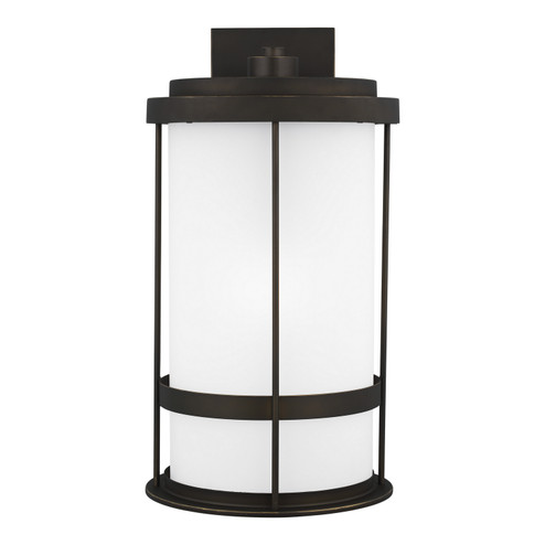 Wilburn One Light Outdoor Wall Lantern in Antique Bronze (1|8890901D-71)