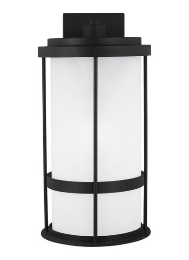 Wilburn One Light Outdoor Wall Lantern in Black (1|8790901DEN3-12)