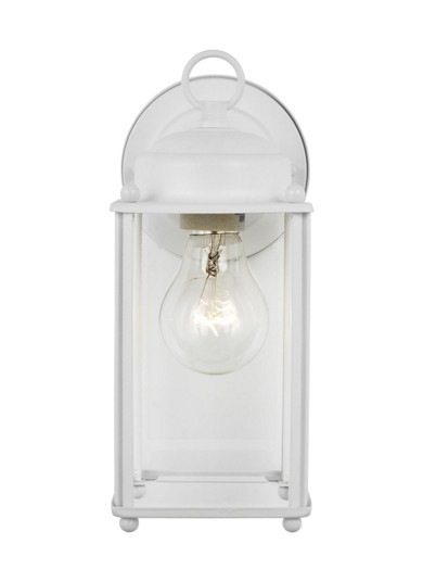 New Castle One Light Outdoor Wall Lantern in White (1|8593-15)