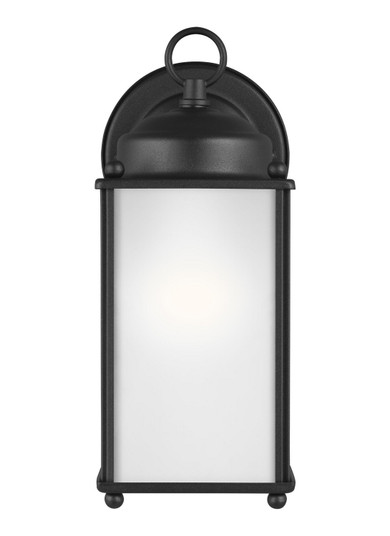 New Castle One Light Outdoor Wall Lantern in Black (1|8593001EN3-12)