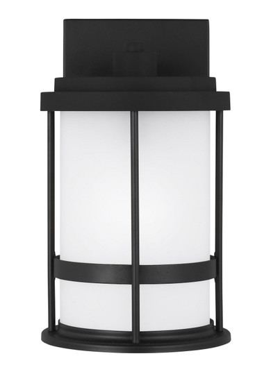 Wilburn One Light Outdoor Wall Lantern in Black (1|8590901DEN3-12)