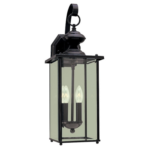 Jamestowne Two Light Outdoor Wall Lantern in Black (1|8468-12)