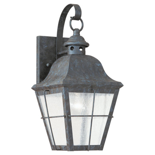 Chatham One Light Outdoor Wall Lantern in Oxidized Bronze (1|8462-46)