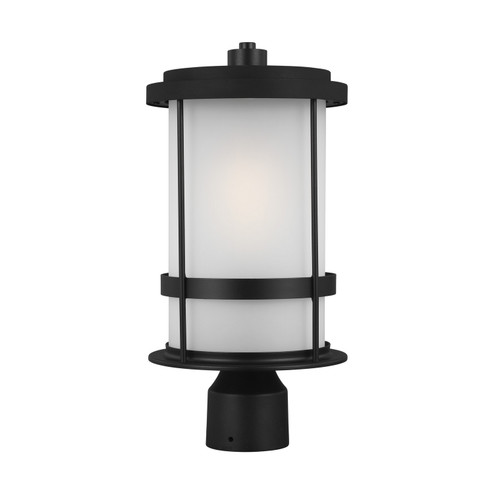 Wilburn One Light Outdoor Post Lantern in Black (1|8290901-12)