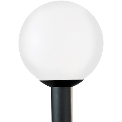 Outdoor Globe One Light Outdoor Post Lantern in White Plastic (1|8252EN3-68)