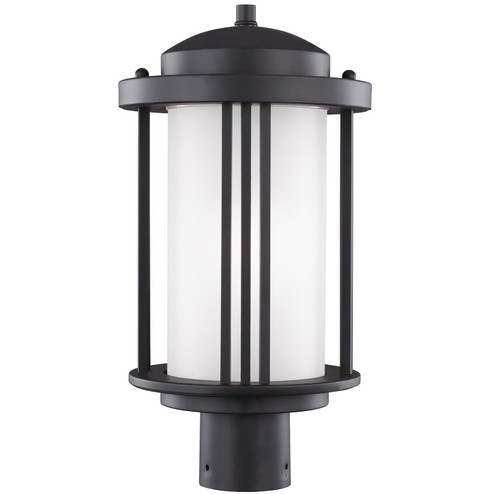 Crowell One Light Outdoor Post Lantern in Black (1|8247901-12)