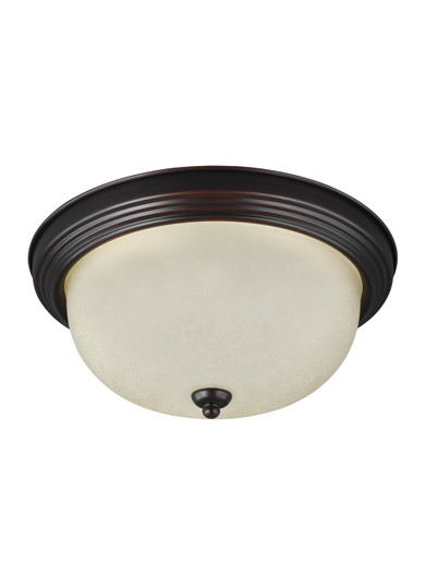 Geary One Light Flush Mount in Bronze (1|77063EN3-710)