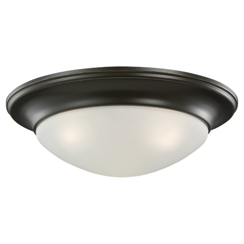 Nash Three Light Flush Mount in Bronze (1|75436-710)