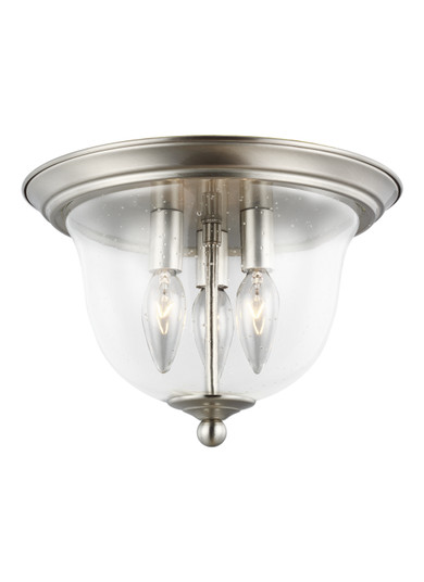 Belton Three Light Flush Mount in Brushed Nickel (1|7514503-962)