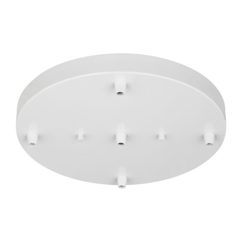 Multi-Port Canopy Five Light Cluster Canopy in White (1|7449405-15)