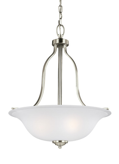Emmons Three Light Pendant in Brushed Nickel (1|6639003EN3-962)