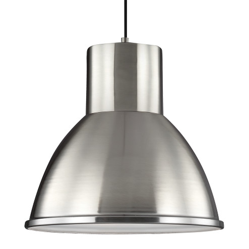 Division Street One Light Pendant in Brushed Nickel (1|6517401-962)
