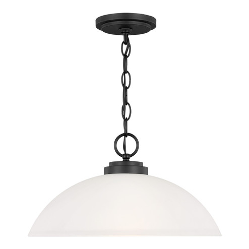 Oslo One Light Pendant in Midnight Black (1|65160EN3-112)