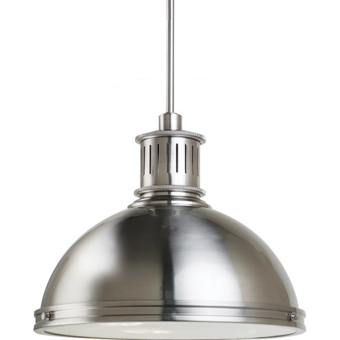 Pratt Street Metal Three Light Pendant in Brushed Nickel (1|65087-962)