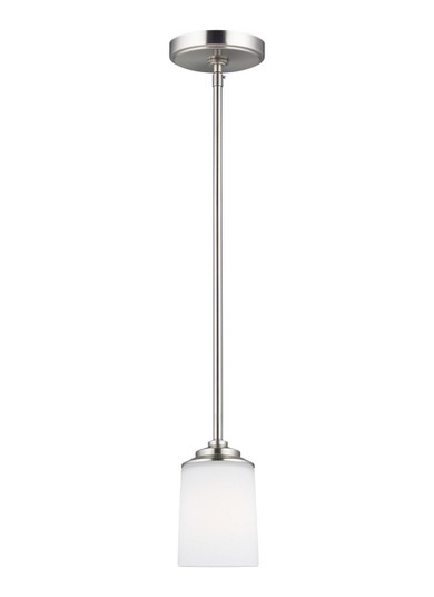 Kemal One Light Mini-Pendant in Brushed Nickel (1|6130701EN3-962)