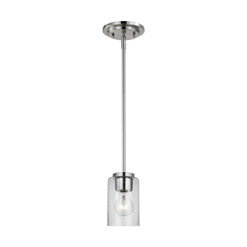 Oslo One Light Mini-Pendant in Brushed Nickel (1|61170-962)