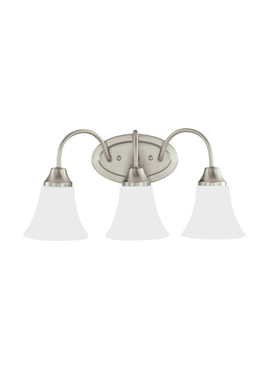 Holman Three Light Wall / Bath in Brushed Nickel (1|44807EN3-962)