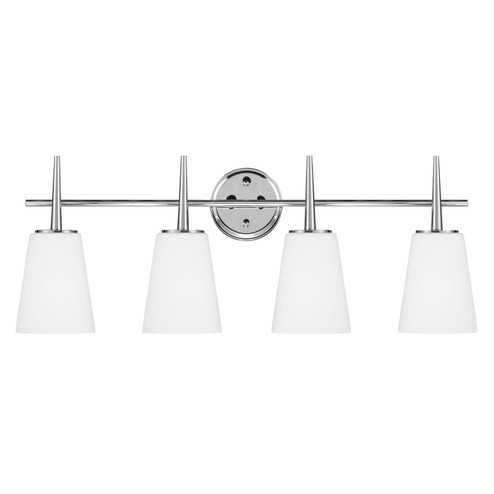 Driscoll Four Light Wall / Bath in Chrome (1|4440404EN3-05)