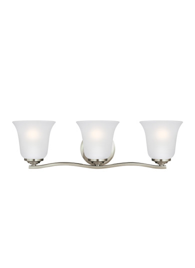 Emmons Three Light Wall / Bath in Brushed Nickel (1|4439003-962)