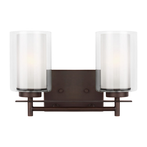 Elmwood Park Two Light Wall / Bath in Bronze (1|4437302EN3-710)