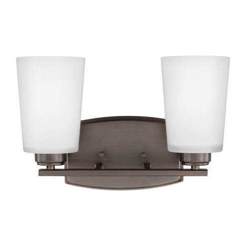 Franport Two Light Wall / Bath in Bronze (1|4428902EN3-710)