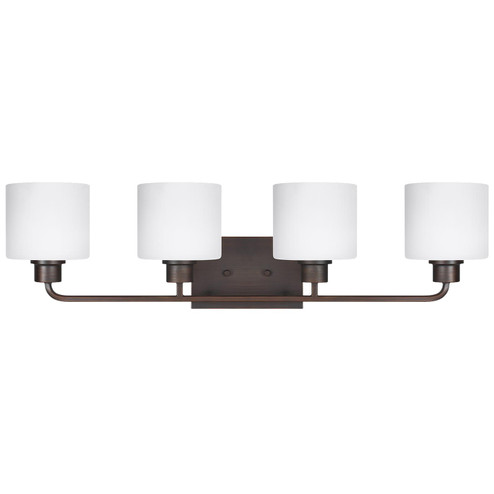 Canfield Four Light Wall / Bath in Bronze (1|4428804EN3-710)
