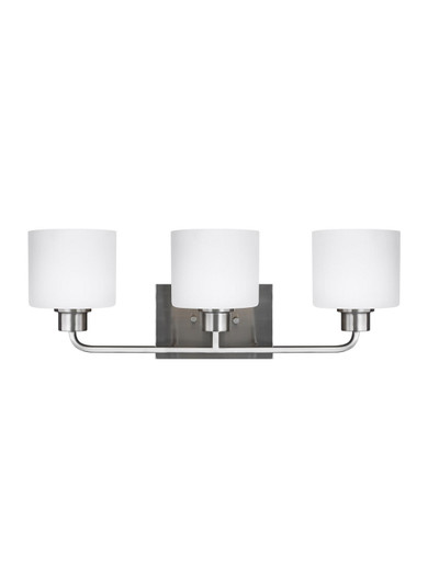 Canfield Three Light Wall / Bath in Brushed Nickel (1|4428803EN3-962)