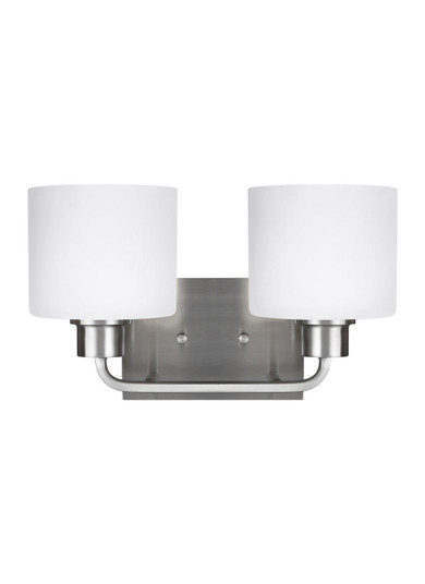 Canfield Two Light Wall / Bath in Brushed Nickel (1|4428802EN3-962)