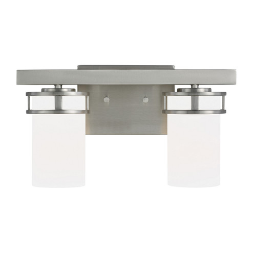 Robie Two Light Wall / Bath in Brushed Nickel (1|4421602-962)