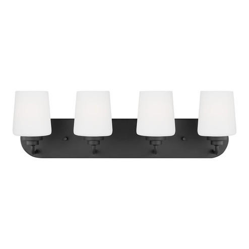 Windom Four Light Wall / Bath in Midnight Black (1|4402804EN3-112)