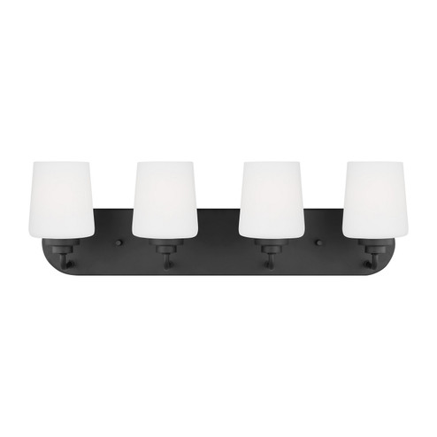 Windom Four Light Wall / Bath in Midnight Black (1|4402804-112)