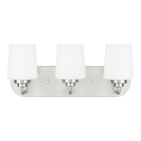 Windom Three Light Wall / Bath in Brushed Nickel (1|4402803-962)