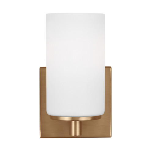 Hettinger One Light Wall / Bath Sconce in Satin Brass (1|4139101EN3-848)