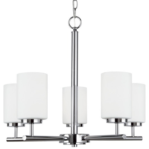 Oslo Five Light Chandelier in Chrome (1|31161-05)