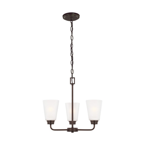 Kerrville Three Light Chandelier in Bronze (1|3115203-710)