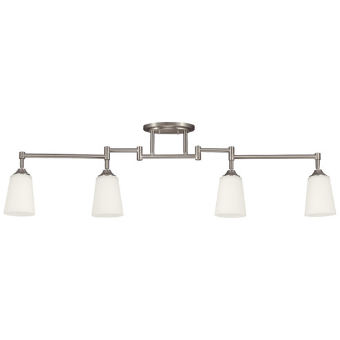 Track Lighting Four Light Track Lighting Kit in Brushed Nickel (1|2530404-962)