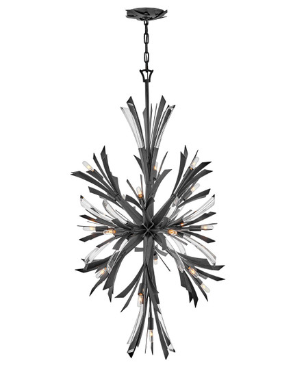 Vida LED Chandelier in Brushed Graphite (138|FR40907BGR)