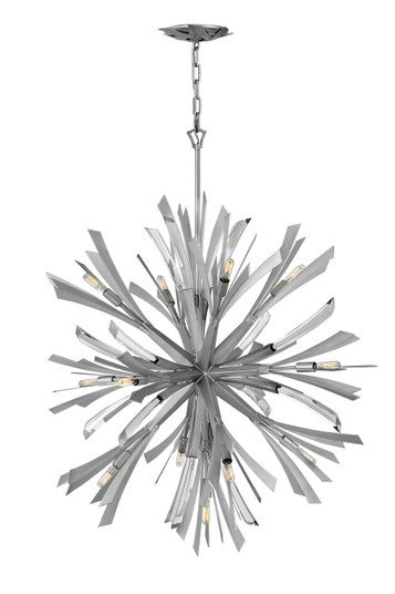 Vida LED Chandelier in Glacial (138|FR40905GG)