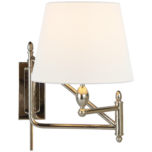 Paulo One Light Wall Sconce in Polished Nickel (268|TOB 2203PN-L)