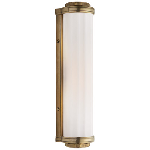 Milton Road Two Light Bath Sconce in Hand-Rubbed Antique Brass (268|TOB 2198HAB-WG)
