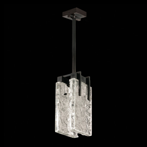 Terra LED Pendant in Black/Clear Glass (48|930540-11ST)