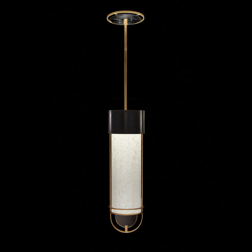 Bond LED Pendant in Black & Gold/Bahama Sand (48|926340-22ST)