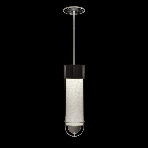 Bond LED Pendant in Black & Silver/Bahama Sand (48|926340-12ST)