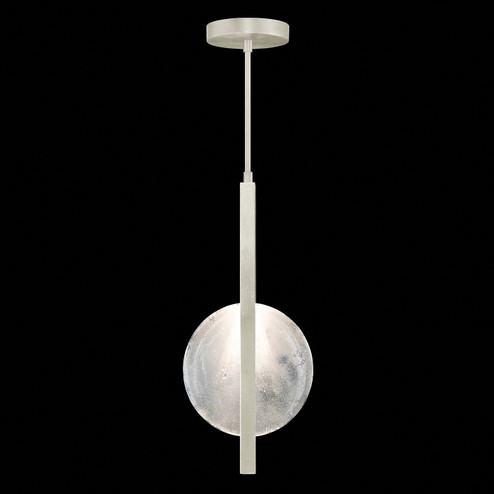 Selene LED Pendant in Silver/White Glass (48|922140-4ST)