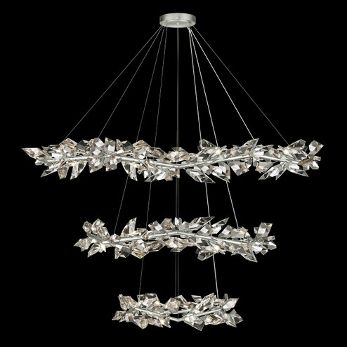 Foret 35 Light Pendant in Silver Leaf (48|921940-1ST)